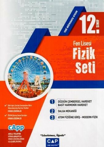 ÇAP 12.SINIF FİZİK SET FEN LİSESİ