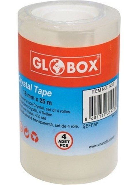 Globox Şeffaf Bant (1 Adet)- 18 mm x 25 m