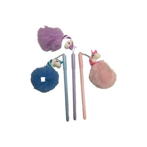 Mikro SL-1203 Peluşlu Unicorn Jell Kalem