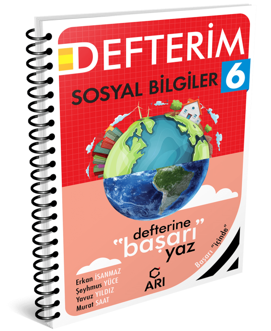 Arı 6.sınıf Sosyalimo Sosyal Bilgiler Defterim