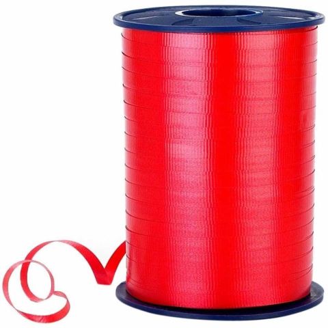 San Rafya Şerit 8mm*200mt Pastel - Kırmızı