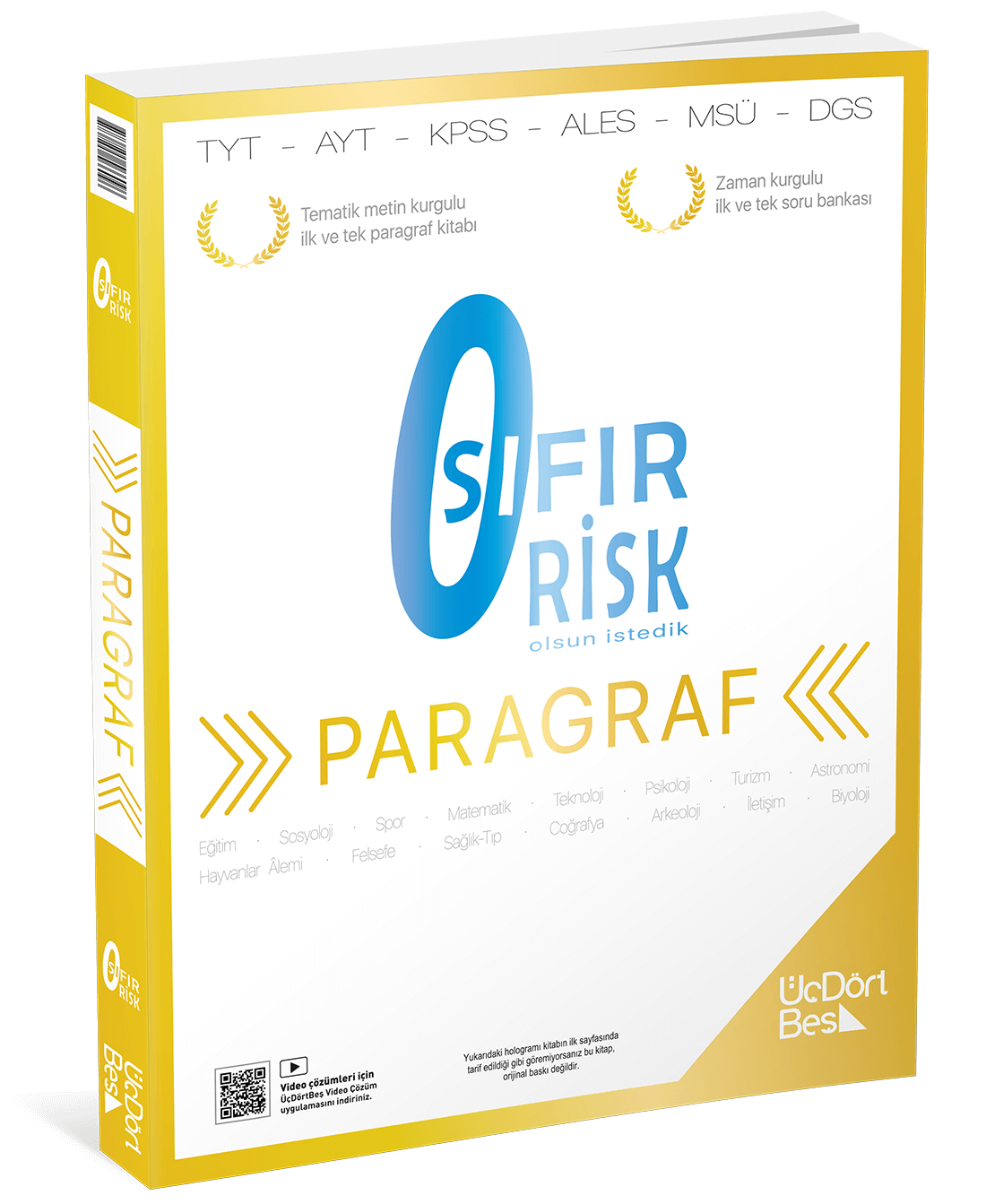 Paragraf Sıfır Risk Soru Bankası Video Çözümlü