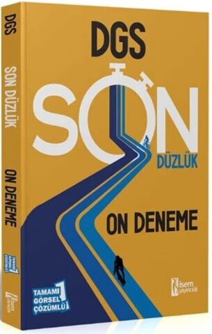 İsem Yayınları DGS Son Düzlük 10 Deneme