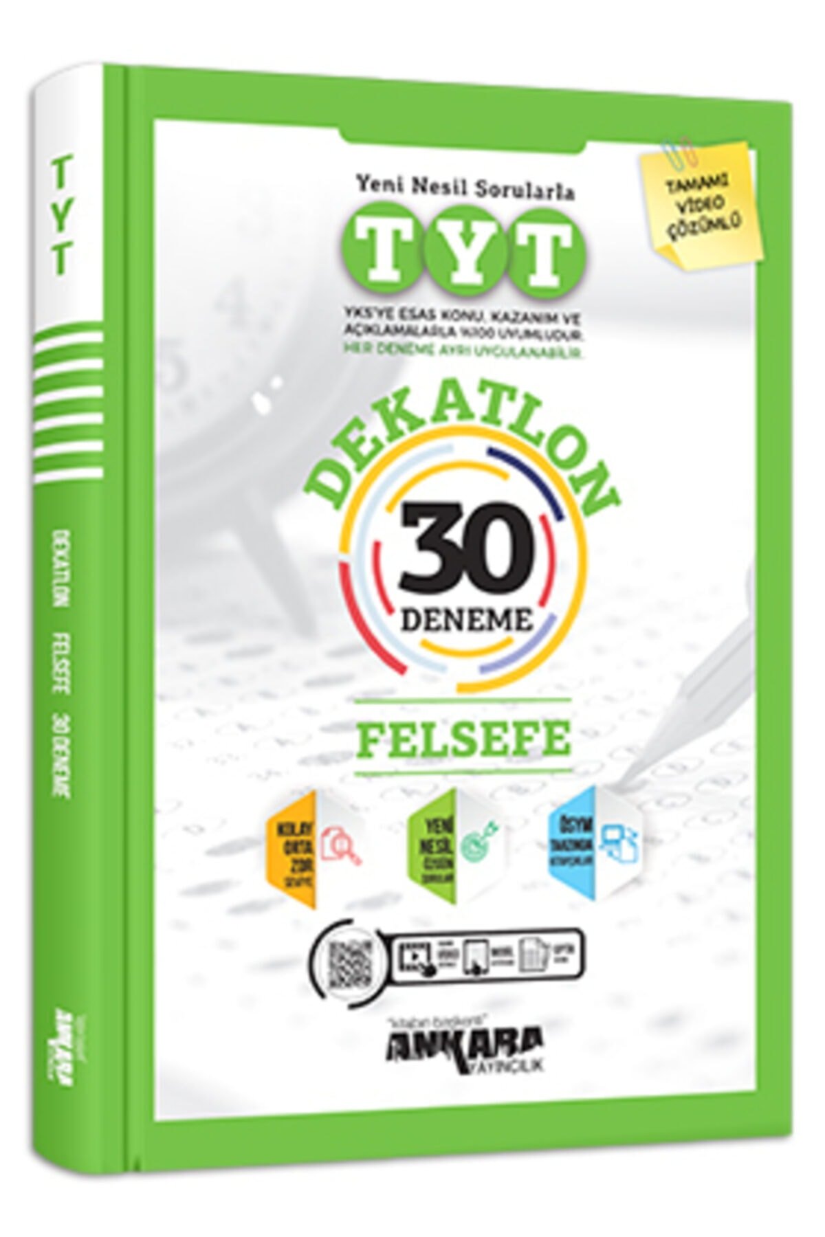 ANKARA TYT DEKATLON FELSEFE 30 DENEME