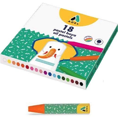 Adel Pastel Boya 18li Klasik