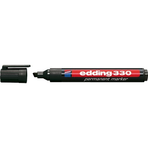 Edding 330 Permanent Markör 1-5 mm Kesik Uçlu Kalem