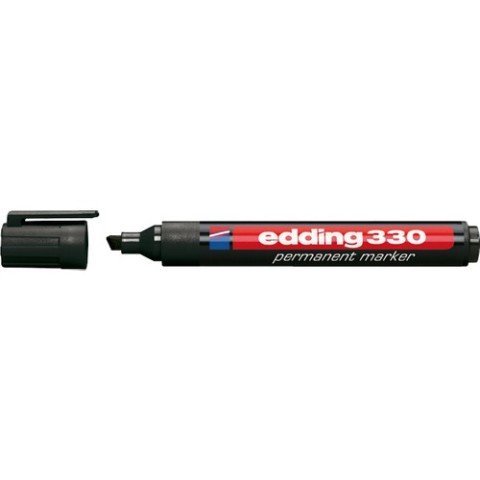 Edding 330 Permanent Markör 1-5 mm Kesik Uçlu Kalem