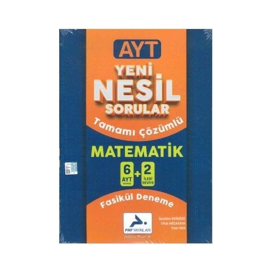Paraf Ayt Matematik 6+2 Çözümlü Fasikül Deneme