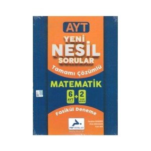 Paraf Ayt Matematik 6+2 Çözümlü Fasikül Deneme