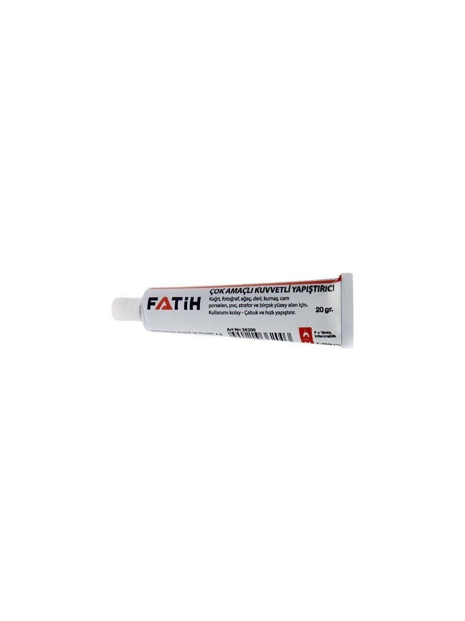 Fatih Çok Amaçlı Kuvvetli Yapıştırıcı Tüp 20 gr