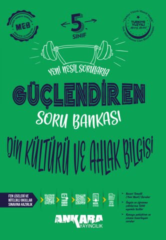 Ankara Yayınları 5.Sınıf Güçlendiren Din Kültürü Ve Ahlak Bilgisi Soru Bankası 2025