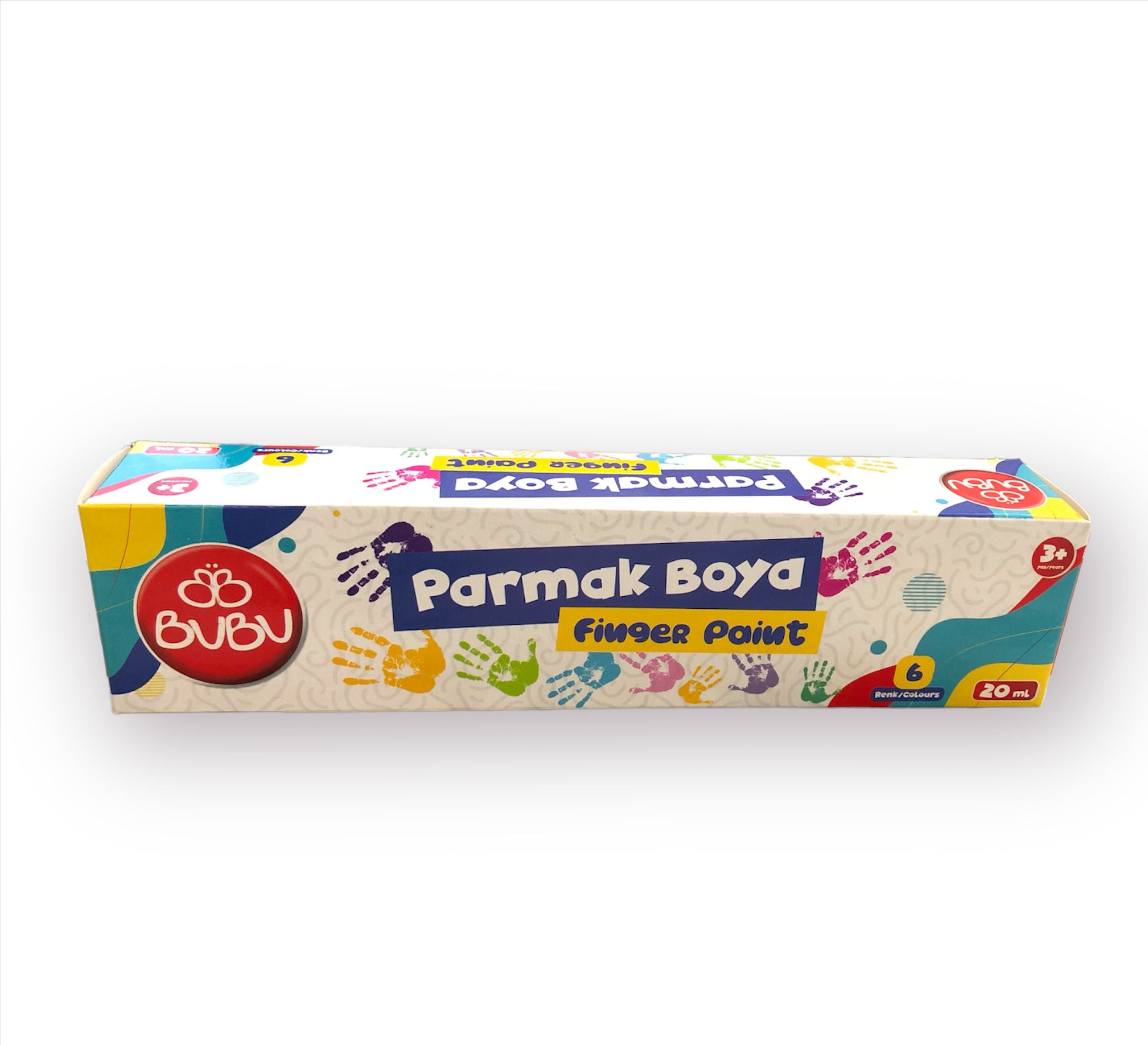 Bubu Parmak Boyası 6 Renk 20 Ml