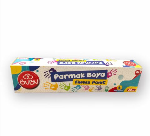 Bubu Parmak Boyası 6 Renk 20 Ml