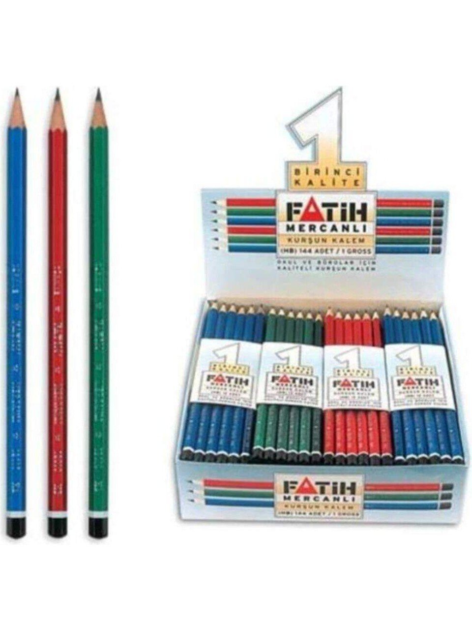 Fatih Mercanlı Kurşun Kalem Hb 12'li 1 Düzine