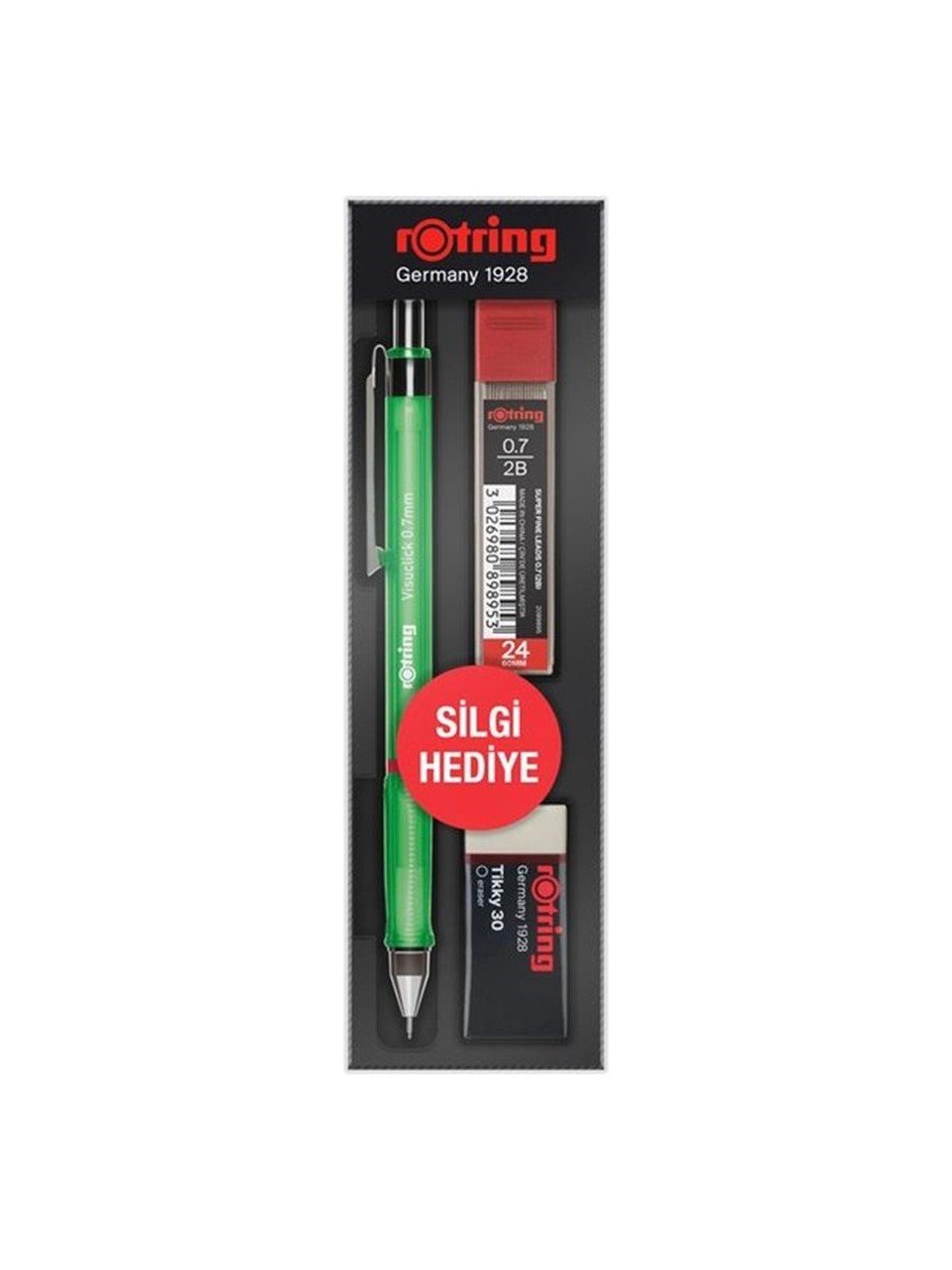 Rotring Visuclick 3lü Okul Seti 0.7mm Yeşil