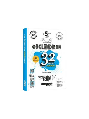 Ankara Yayınları 5.Sınıf Güçlendiren 32 Haftalık Matematik Kazanım Denemeleri 2025