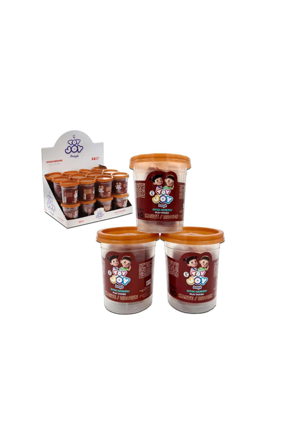 Toy Joy Oyun Hamuru 120 Gr Kahverengi – 1 Adet