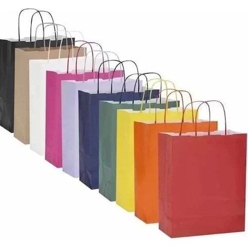 Umur Karton Çanta 9x18x23 ( Beyaz 70gr Kraft ) – 1 adet