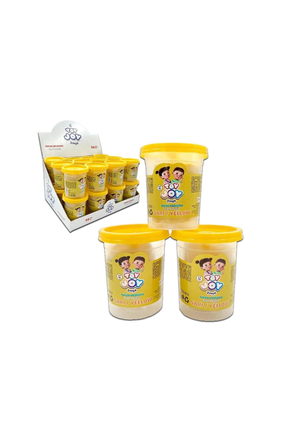 Toy Joy Oyun Hamuru 120 Gr Sarı – 1 Adet