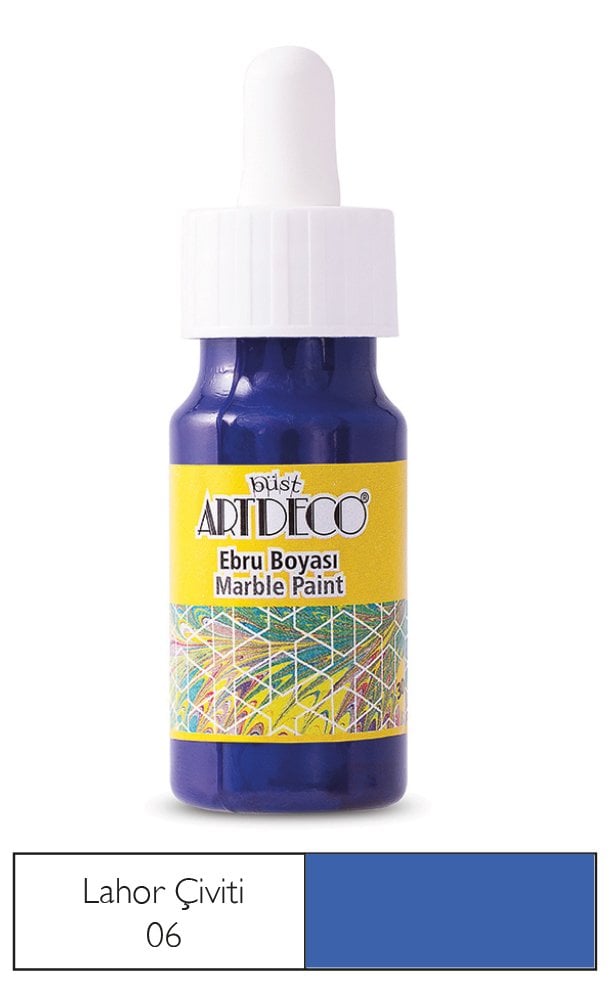 Artdeco 30 Ml Ebru Boyası 16b-06 Lahor Çiviti