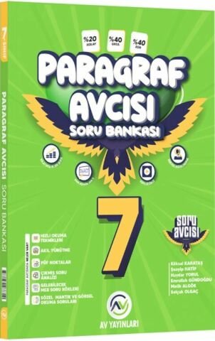 Av Yayınları 7. Sınıf Paragraf Soru Avcısı Soru Bankası