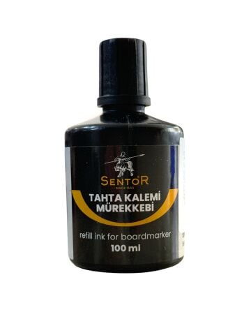 Sentor Tahta Kalemi Mürekkebi 100 Ml - Siyah