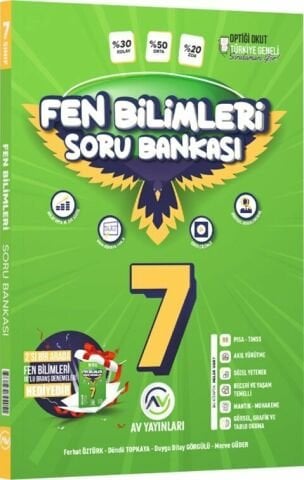 Av Yayınları 7. Sınıf Fen Bilimleri Soru Bankası