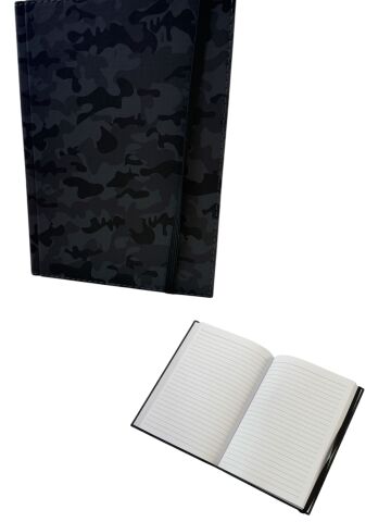 Sentor Komando Desenli Suni Deri 168 Ypr Çizgili 14 X 20cm Çok Amaçlı Defter