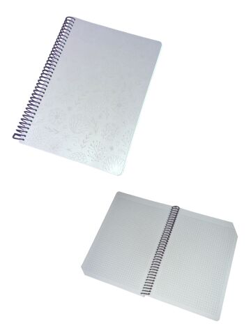 Sentor Laklı Bristol Kapak 120 ypr Kareli 17 x 24cm çok amaçlı defter