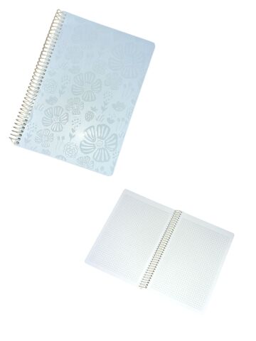 Sentor Laklı Bristol Kapak 120 ypr Kareli 17 x 24cm çok amaçlı defter