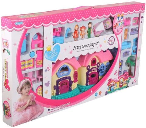 Funny House Play Set Işıklı Müzikli Büyük Ev Seti