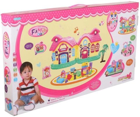Funny House Play Set Işıklı Müzikli Büyük Ev Seti