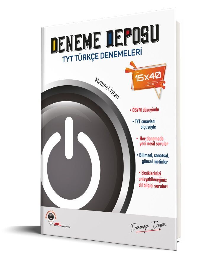 Acil Deneme Deposu Türkçe Deneme 2024