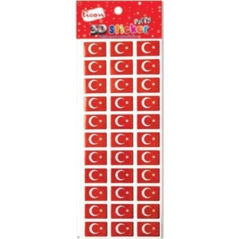 Ticon Puffy Sticker Bayrak TPS-017/2 348959
