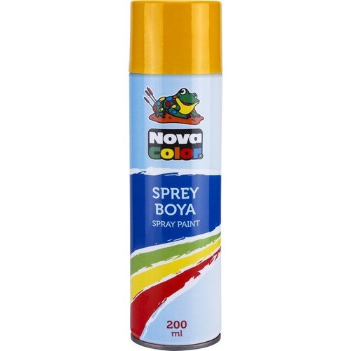 Nova Color Sprey Boya 200 Ml Sarı