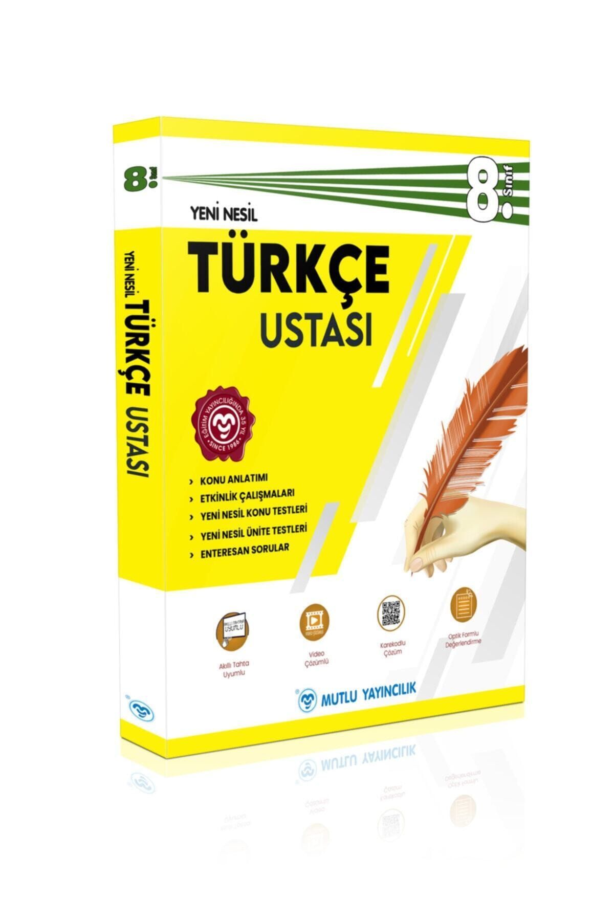Mutlu 8.Sınıf Yeni Nesil Türkçe Ustası