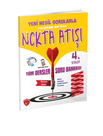 Kitabinial.Com Çalışkan Arı’dan 4.Sınıf Nokta Atışı Soru Bankası