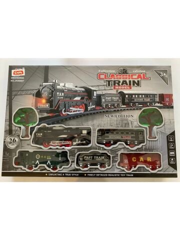 Ctoy-Jhx6687 Işıklı Sesli Tren Seti 26 Parça
