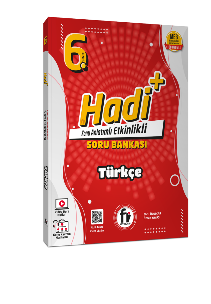 Fi Yayınları 6.Sınıf Hadi+ Türkçe Konu Anlatımlı