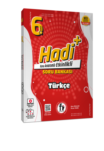 Fi Yayınları 6.Sınıf Hadi+ Türkçe Konu Anlatımlı