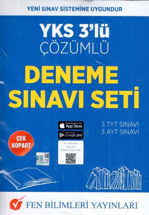 FEN BİLİMLERİ TYT-AYT 3'LÜ DENEME SINAVI SETİ