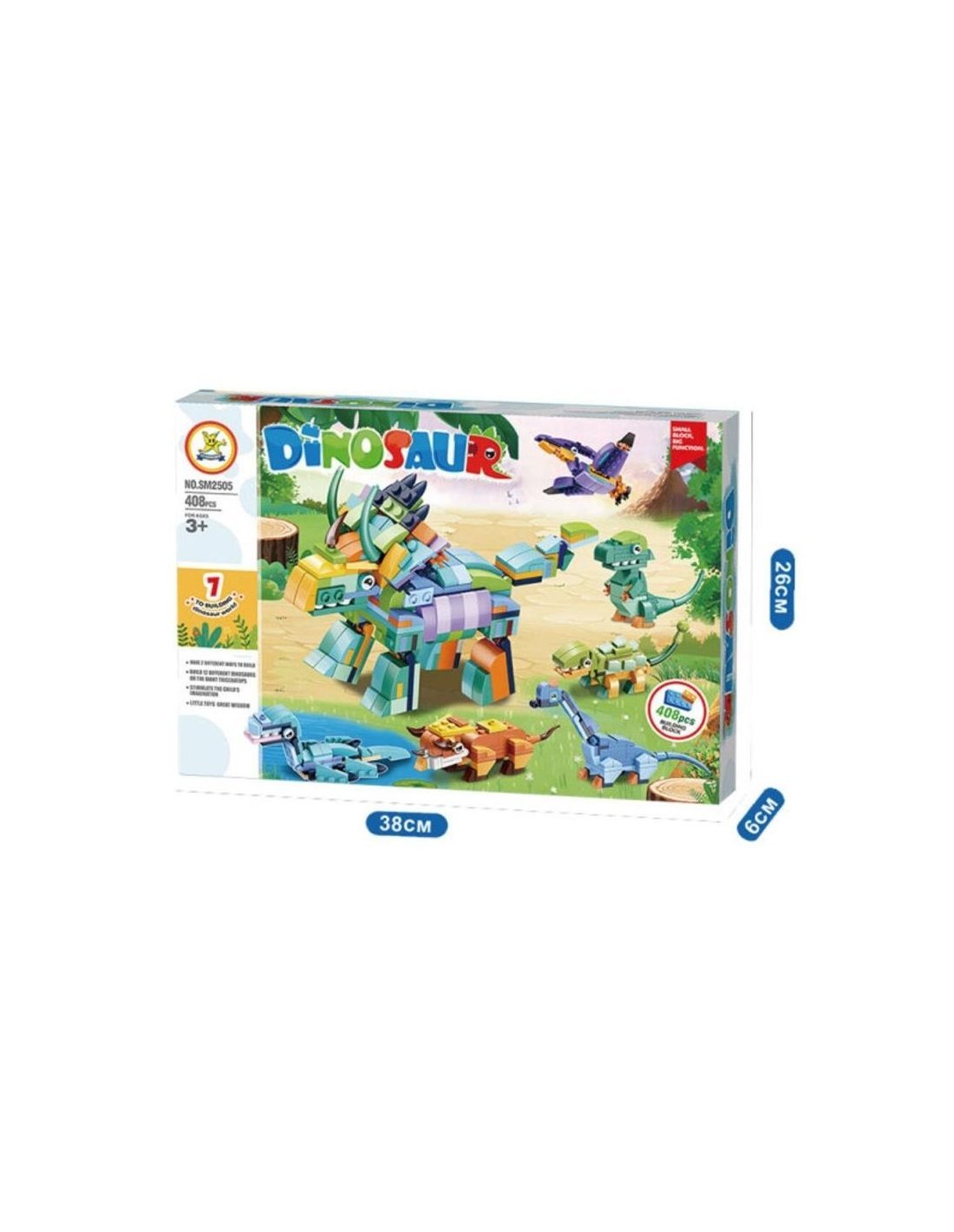 Lego Dınazorlar 408 Parça - 36 Kzl-Sm2505