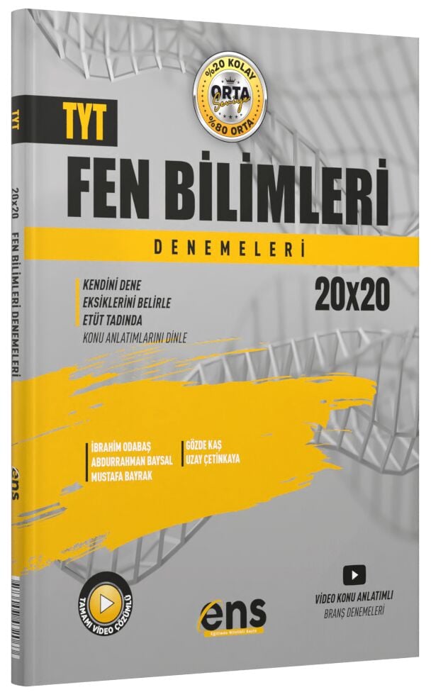Ens Destek Tyt Fen Bilimleri 20*20 Deneme 2024