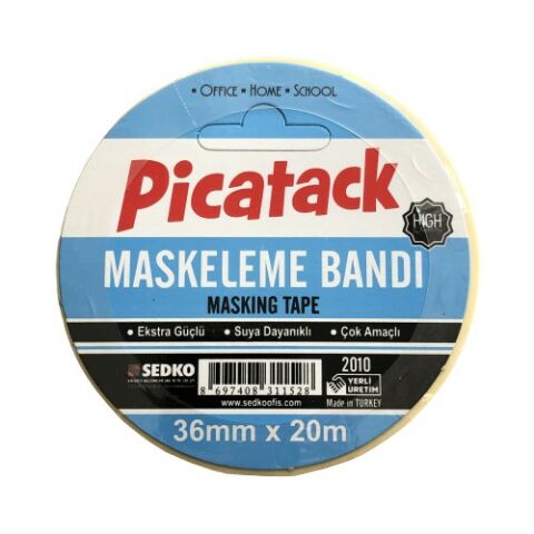 PİCATACK 2010 MASKELEME BANDI 20M*36MM