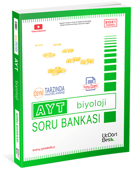 Üç Dört Beş AYT Biyoloji Soru Bankası