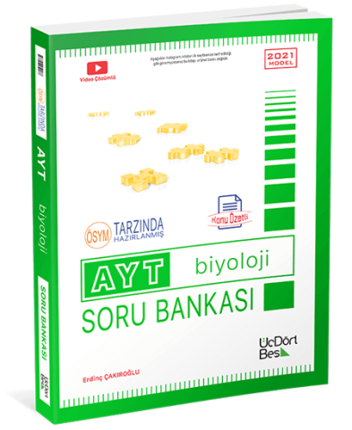 Üç Dört Beş AYT Biyoloji Soru Bankası