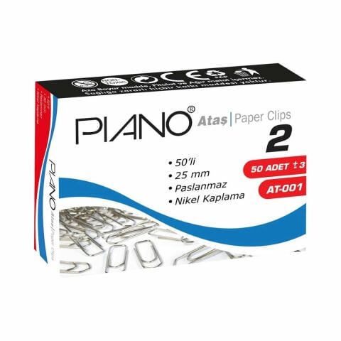 Piano Ataş No.2 Nikel