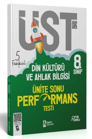 İsem Yayınları 8.Sınıf LGS Din Kültürü ve Ahlak Bilgisi 5 Fasikül Ünite Sonu Performans T