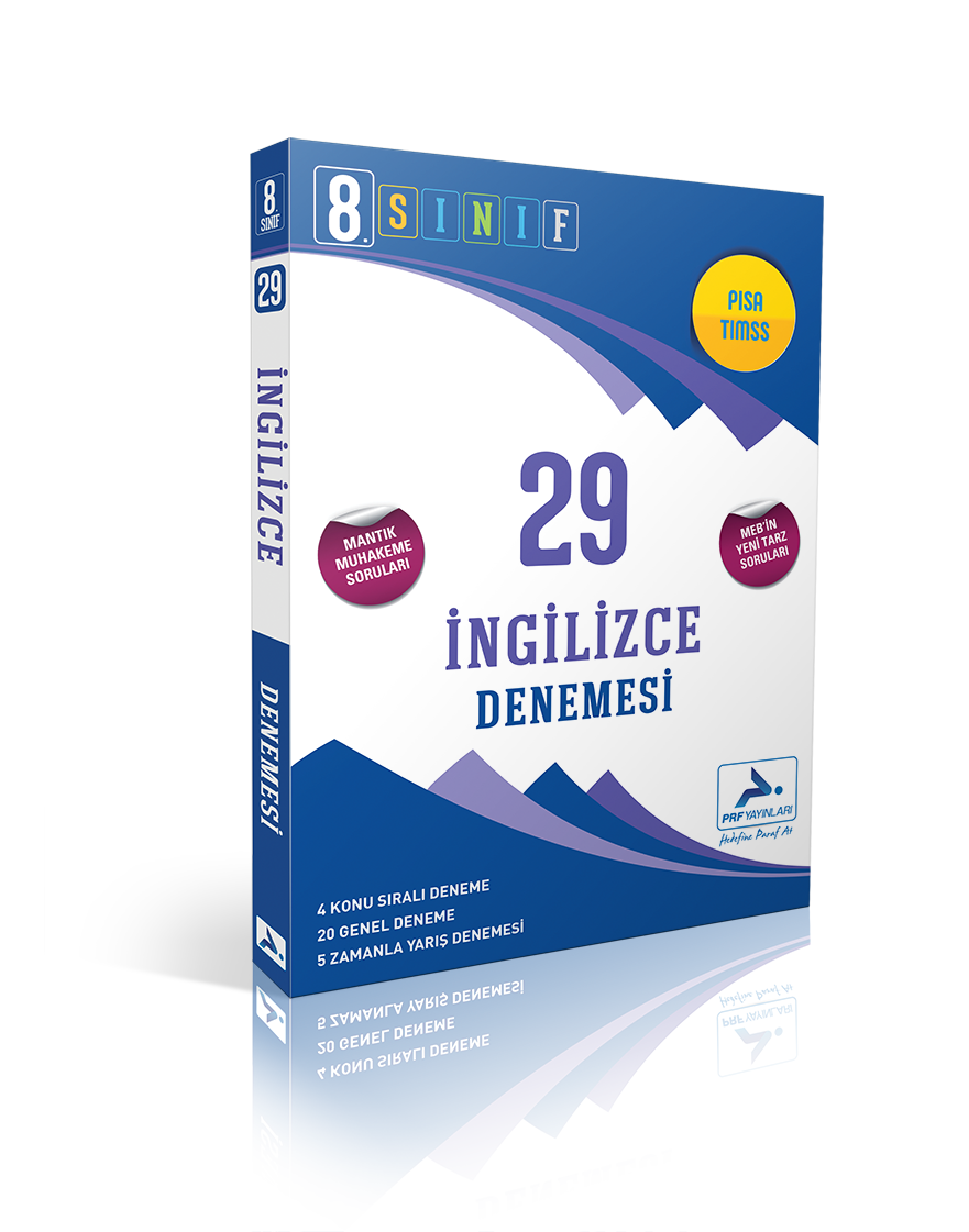 Paraf 8.Sınıf İngilizce 29 Lu Branş Denemesi