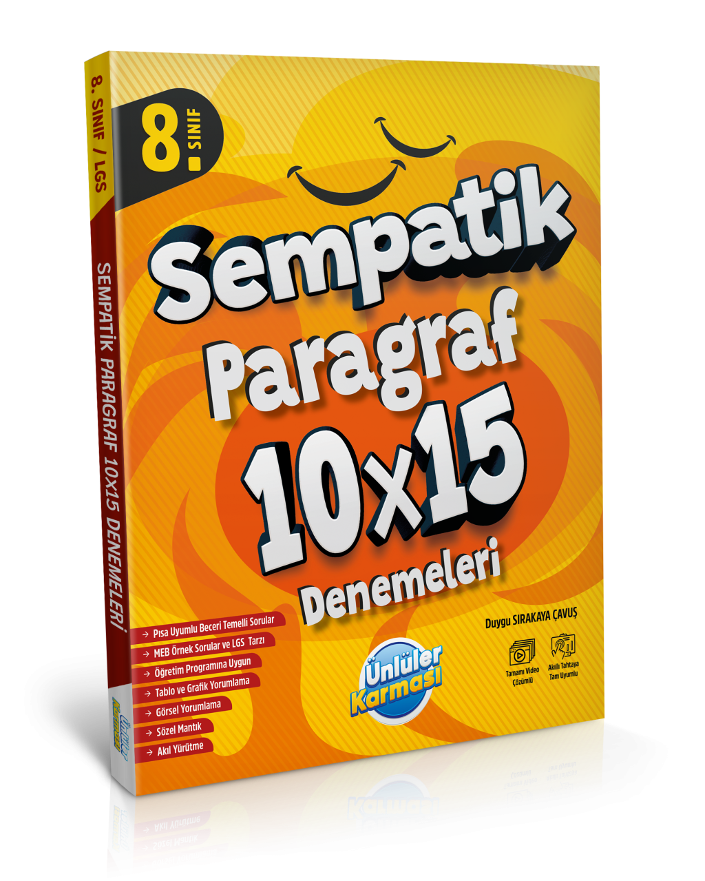 Ünlüler Karması 8. Sınıf Paragraf Sempatik 10 x 15 Deneme